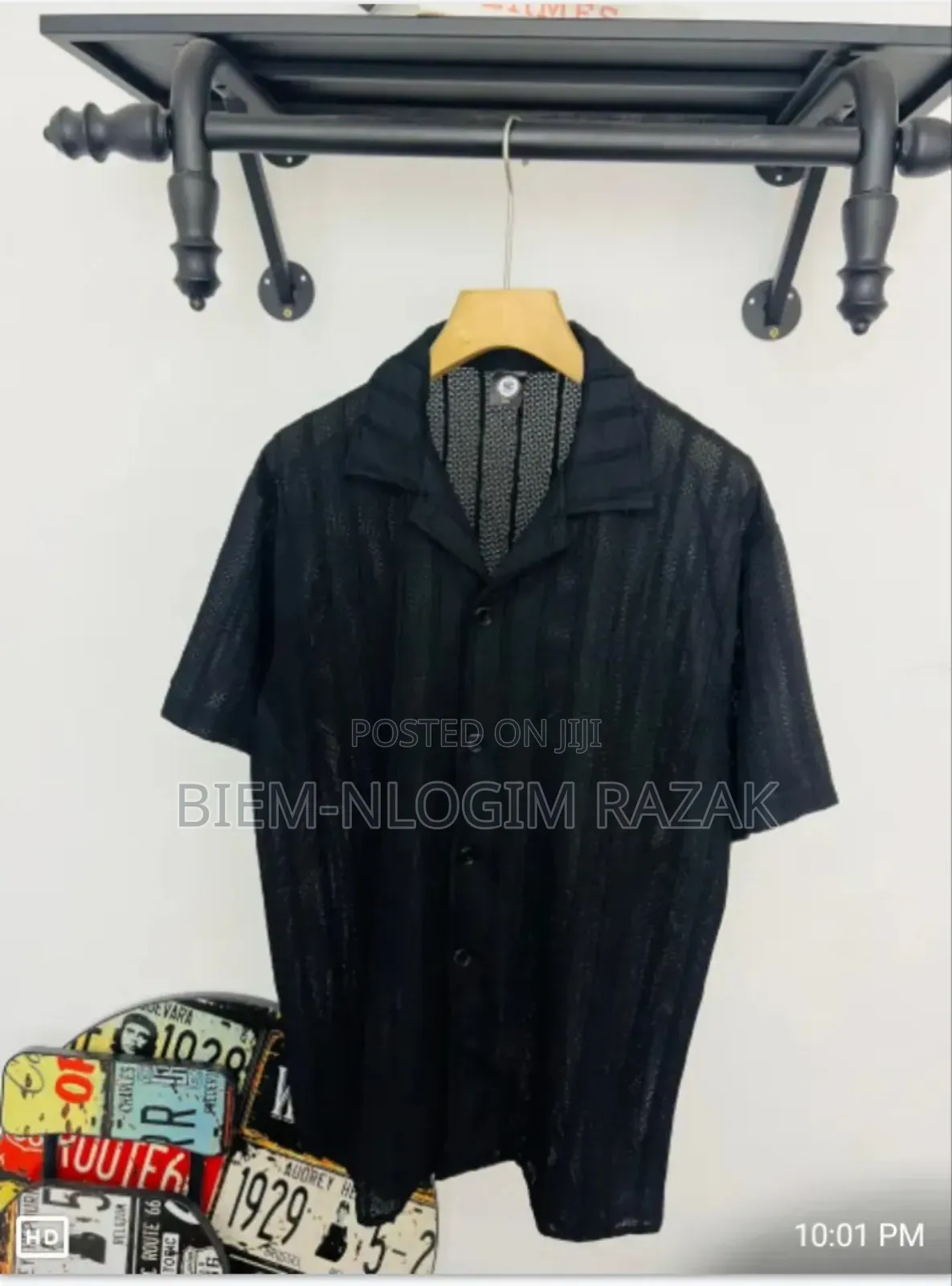 High Quality Net Short Sleeves Shirts Available in Stock