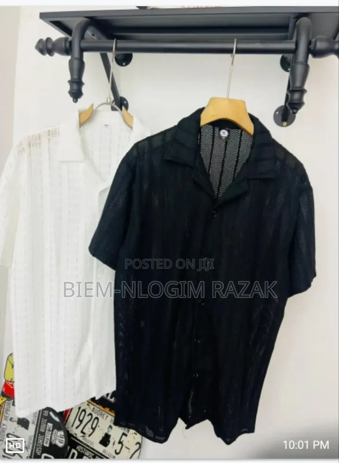 High Quality Net Short Sleeves Shirts Available in Stock