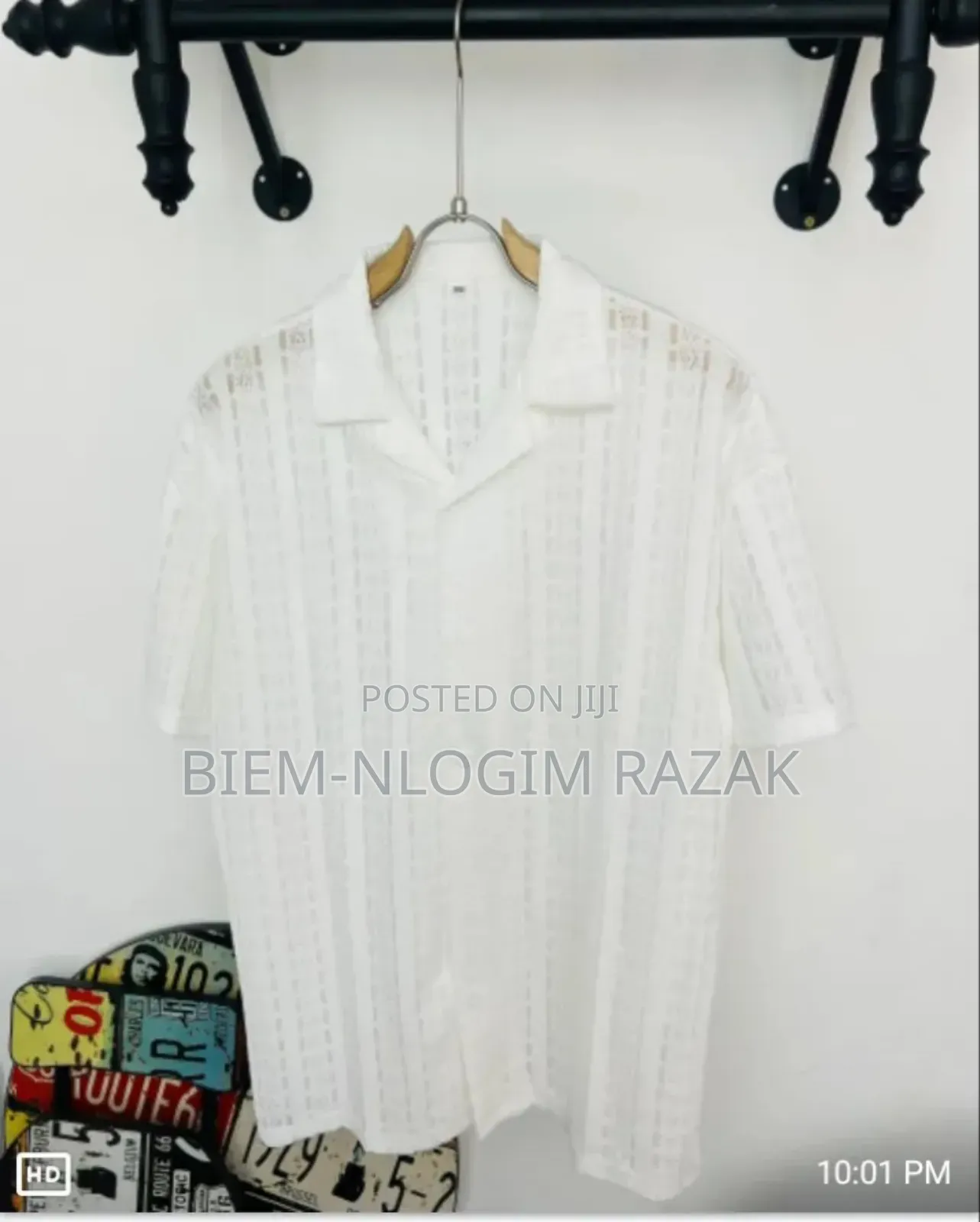 High Quality Net Short Sleeves Shirts Available in Stock