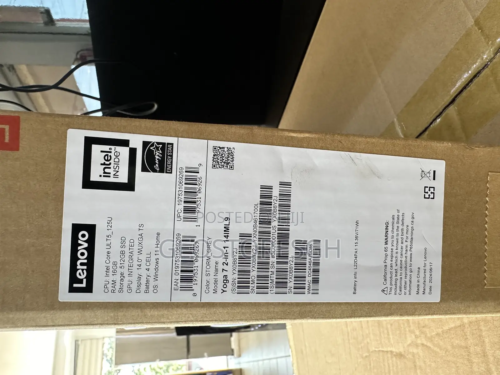 New Laptop Lenovo Yoga 700 16GB Intel Core Ultra 5 SSD 512GB
