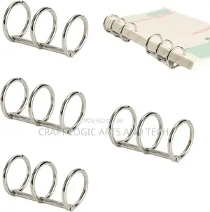 Resin Book Binders(2pcs) Epoxy Resin Book Binding Rings