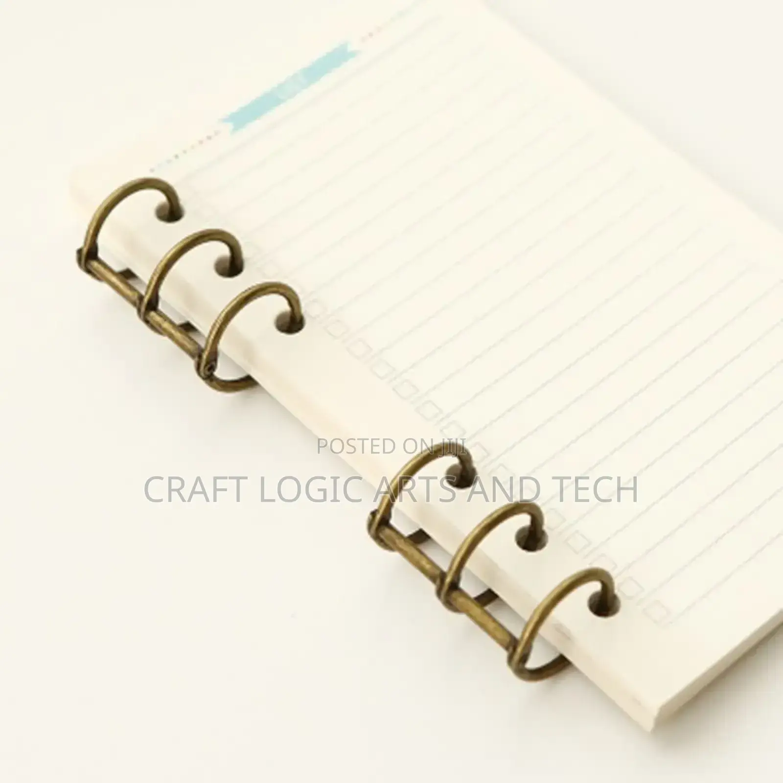 Resin Book Binders(2pcs) Epoxy Resin Book Binding Rings