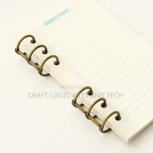 Resin Book Binders(2pcs) Epoxy Resin Book Binding Rings