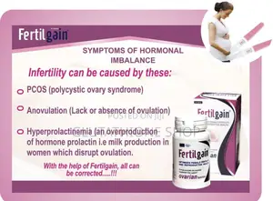 Fertilgain Pcos Ovarian Fertility Support Supplement