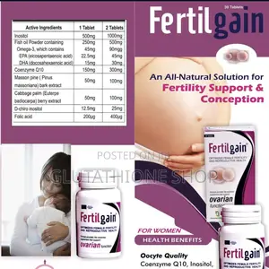 Fertilgain Pcos Ovarian Fertility Support Supplement
