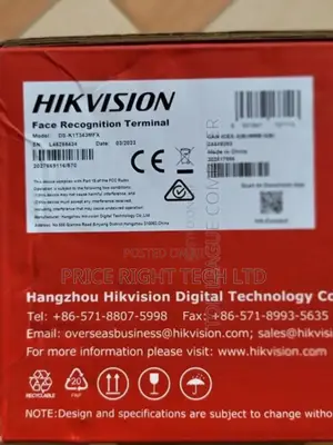 Hikvision DS-KIT343MFX Acess Control Face, Fingerprint