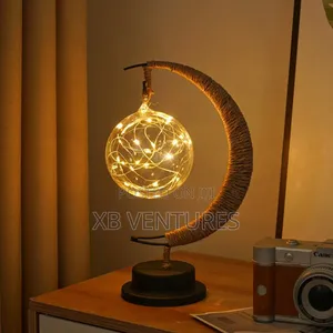 LED Moon Table Lamp, Bedroom Night Light