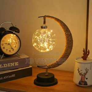 LED Moon Table Lamp, Bedroom Night Light
