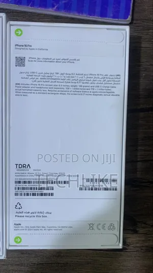 New Apple iPhone 16 Pro 256 GB Red