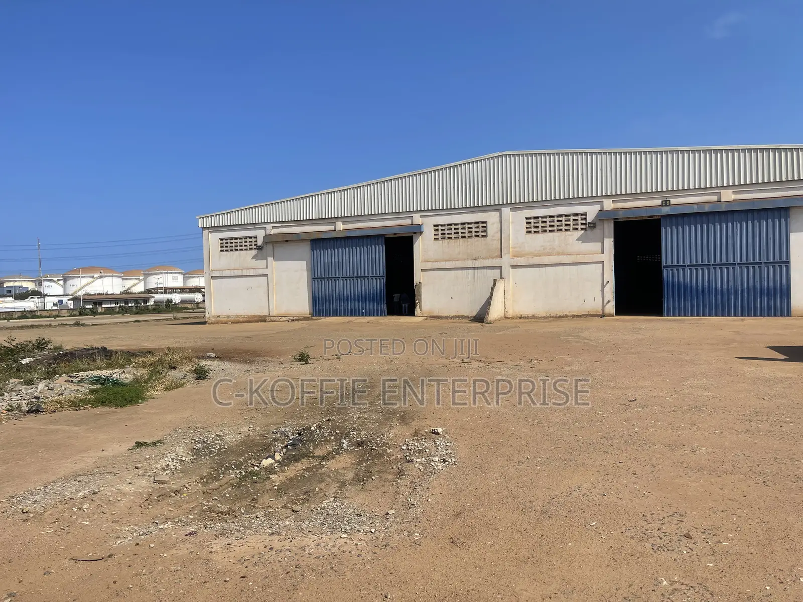 3200 Warehouse + Vast Land at Tema -TOR for Rent