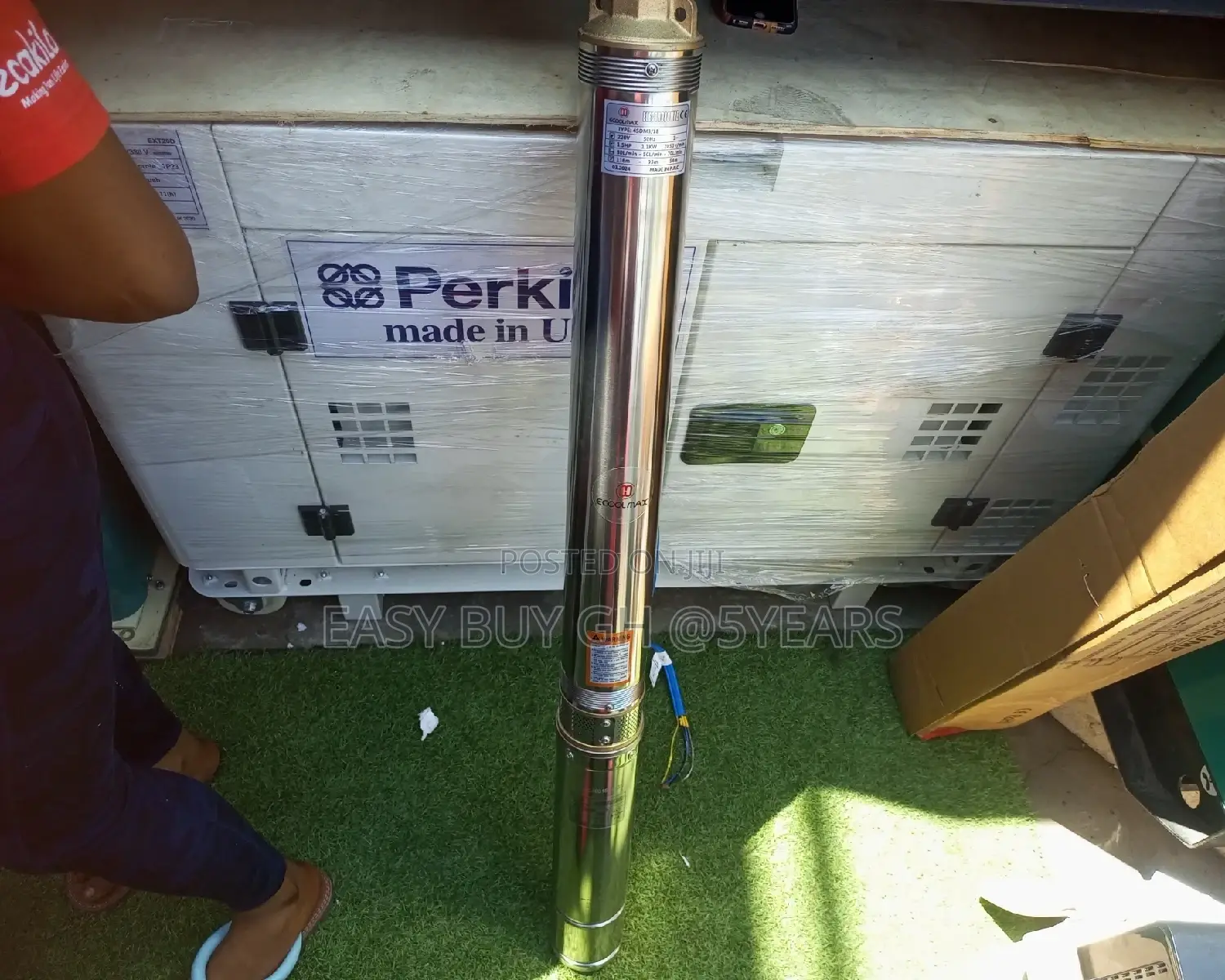 High Pressure Power Water Pump 1.5hp Water Pump Ecoolmax.