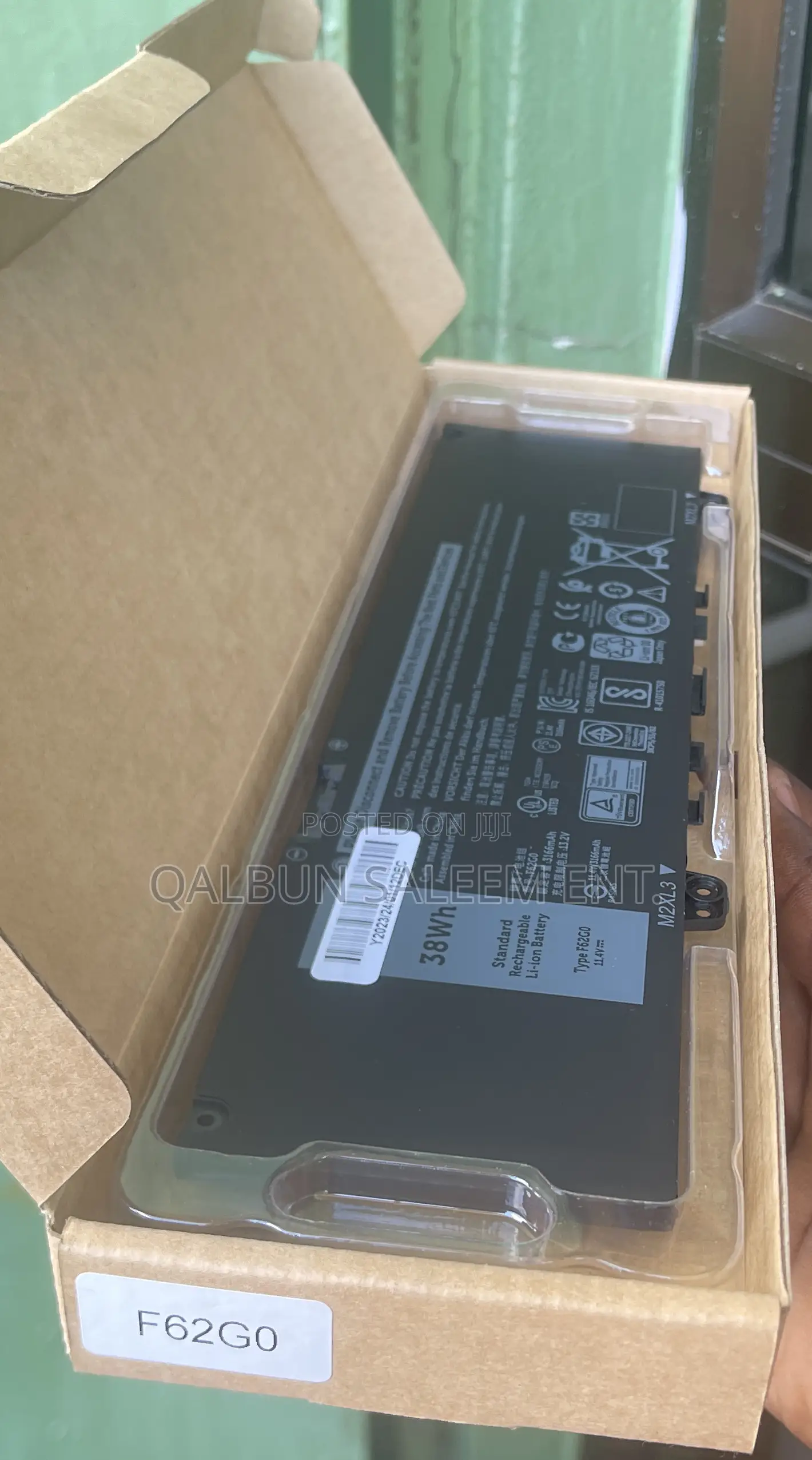 Dell F62g0 Laptop Battery For Inspiron 13 7373 7386 7370