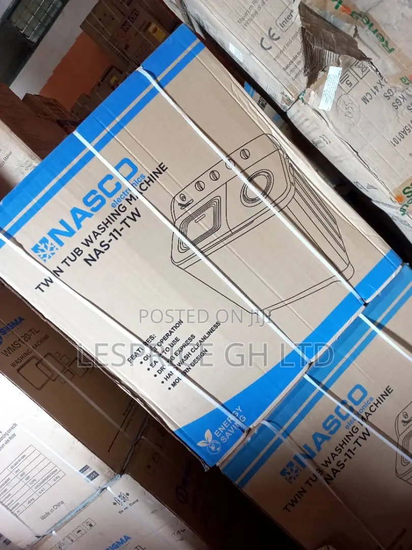 High Efficiency//Nasco 11kg Washing Machine