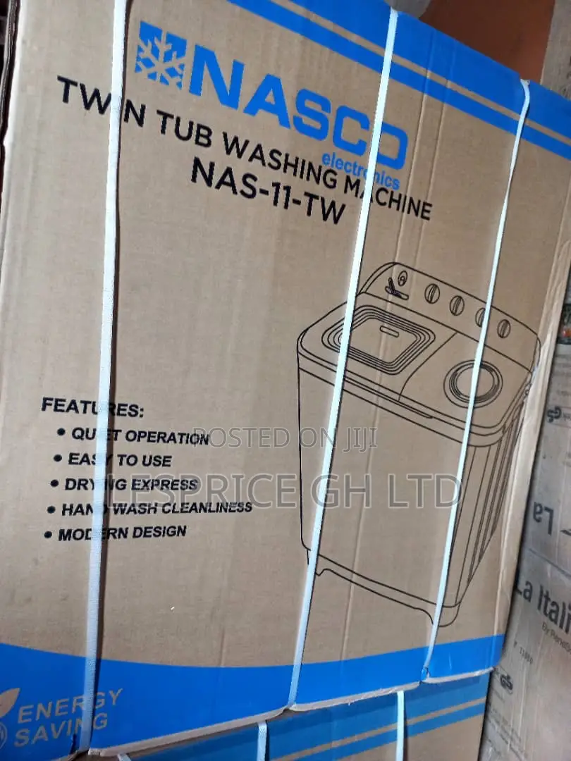 Energy Saving!! Nasco 11kg Washing Machine