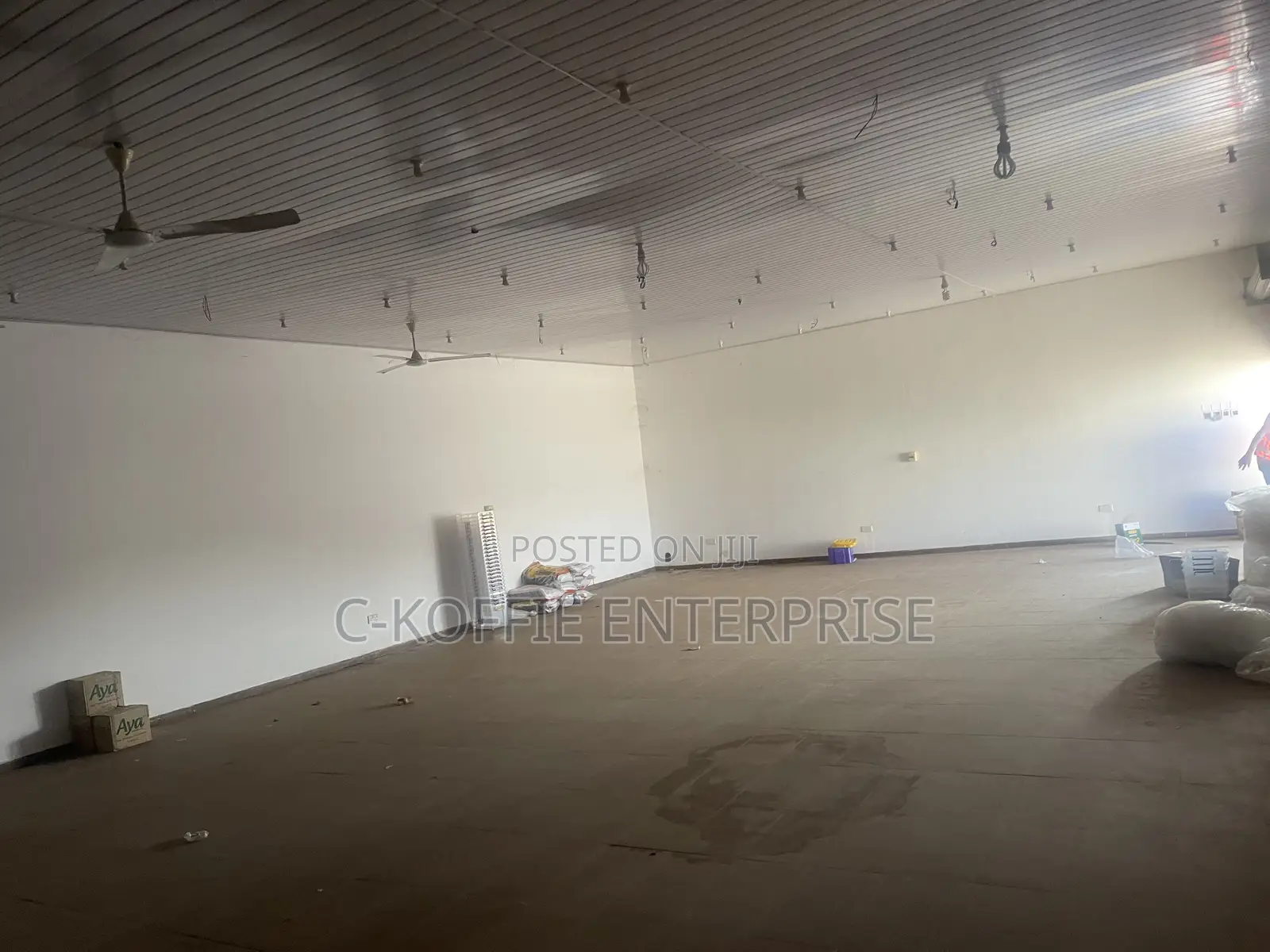 1300sqm Warehouse at Accra Central for Rent