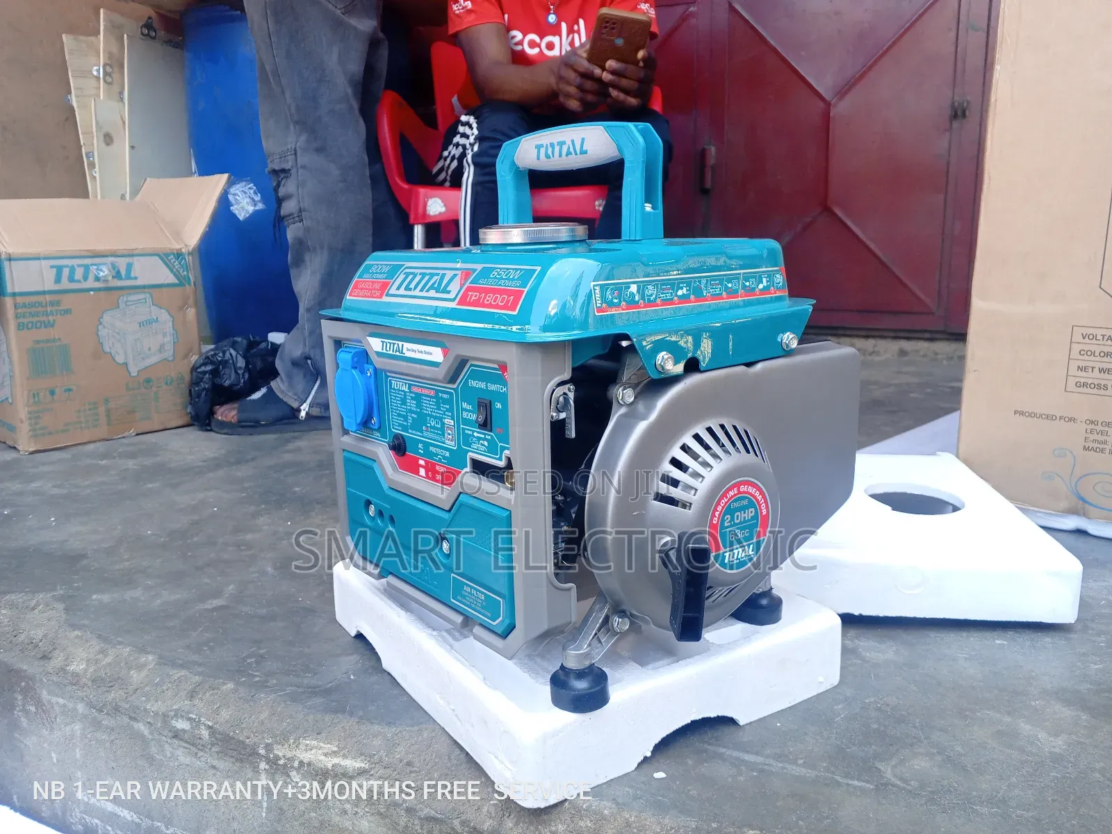Brand New Total Generator Silent 800W 2.0HP Generator