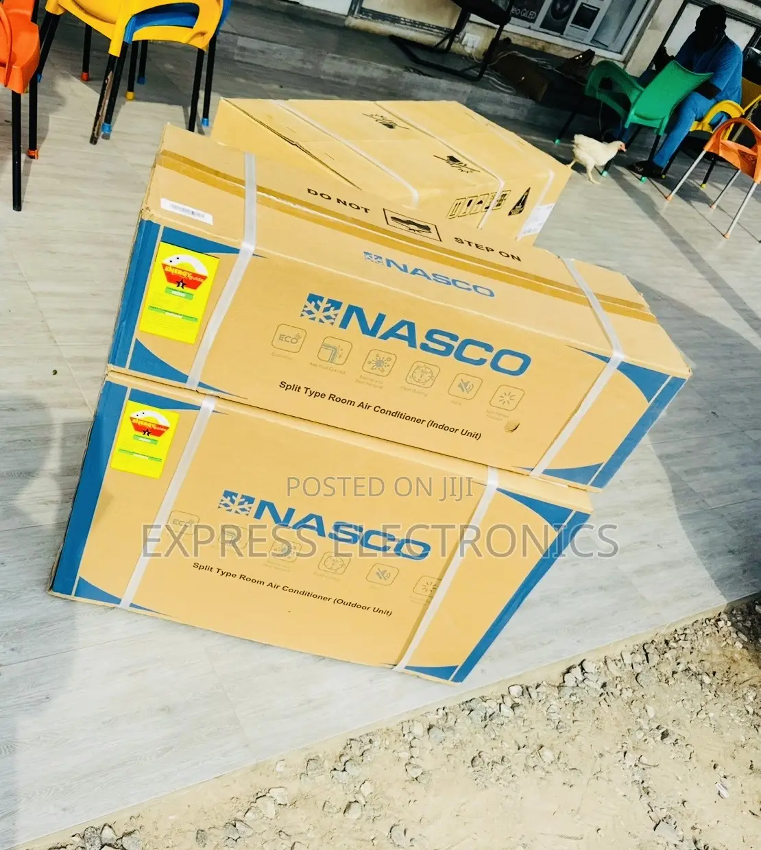 Nasco Air Conditioner 2.5hp Spit R410 Gas White