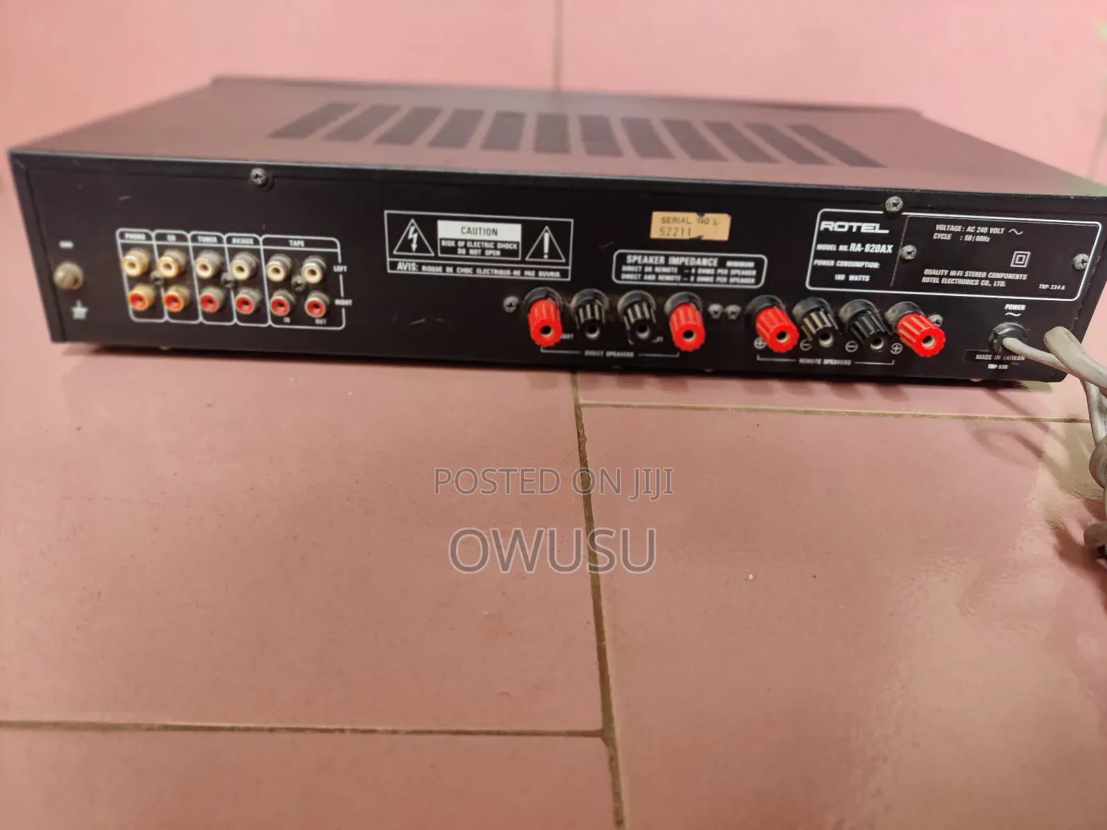 Rotel Stereo Amplifier