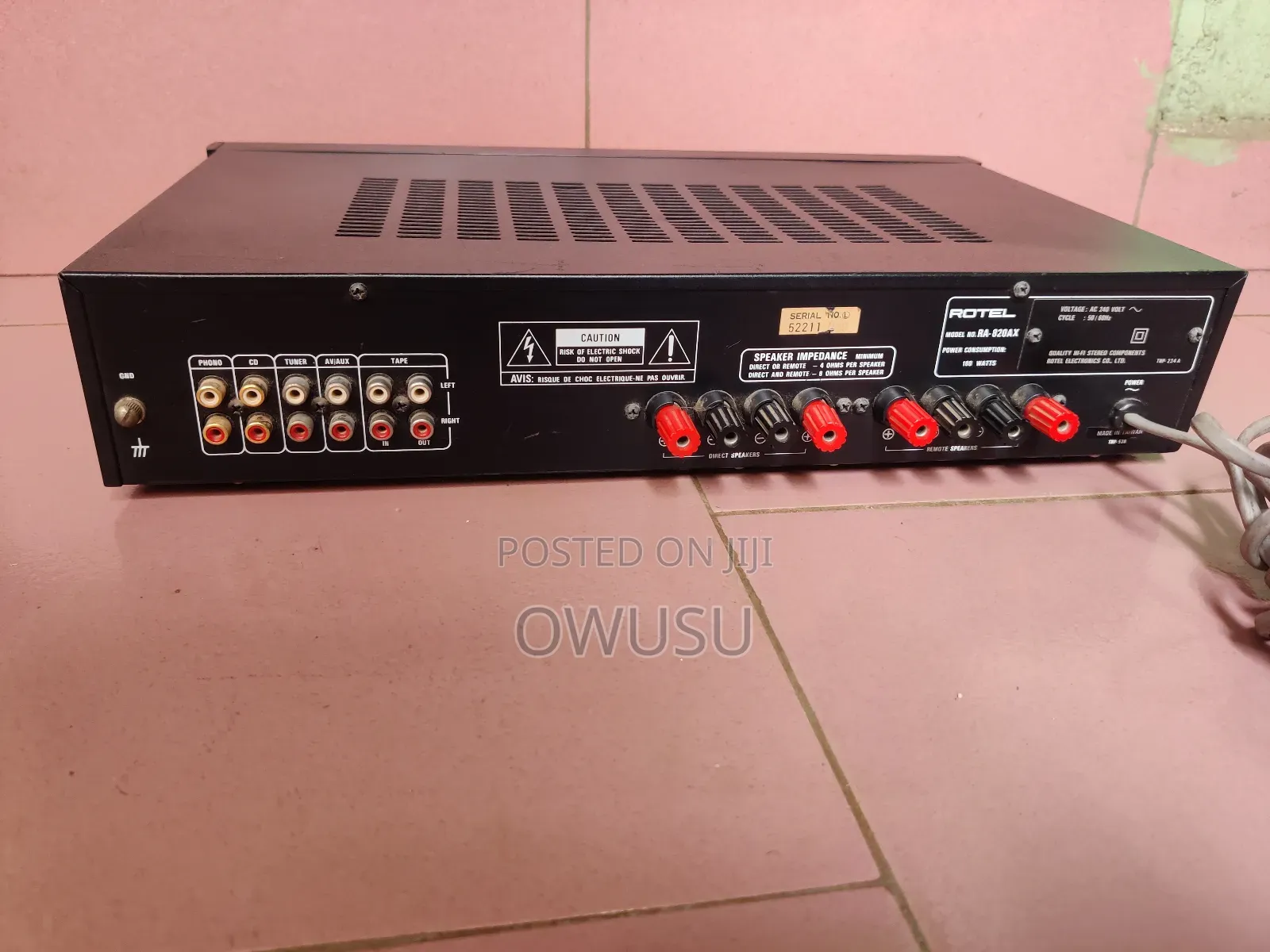 Rotel Stereo Amplifier