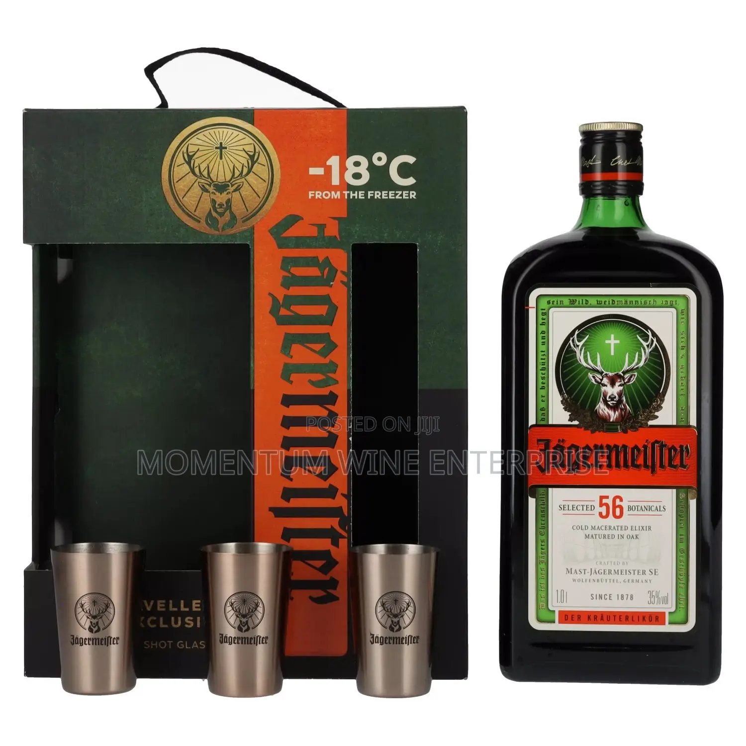 Jägermeister 1l Gift Pack