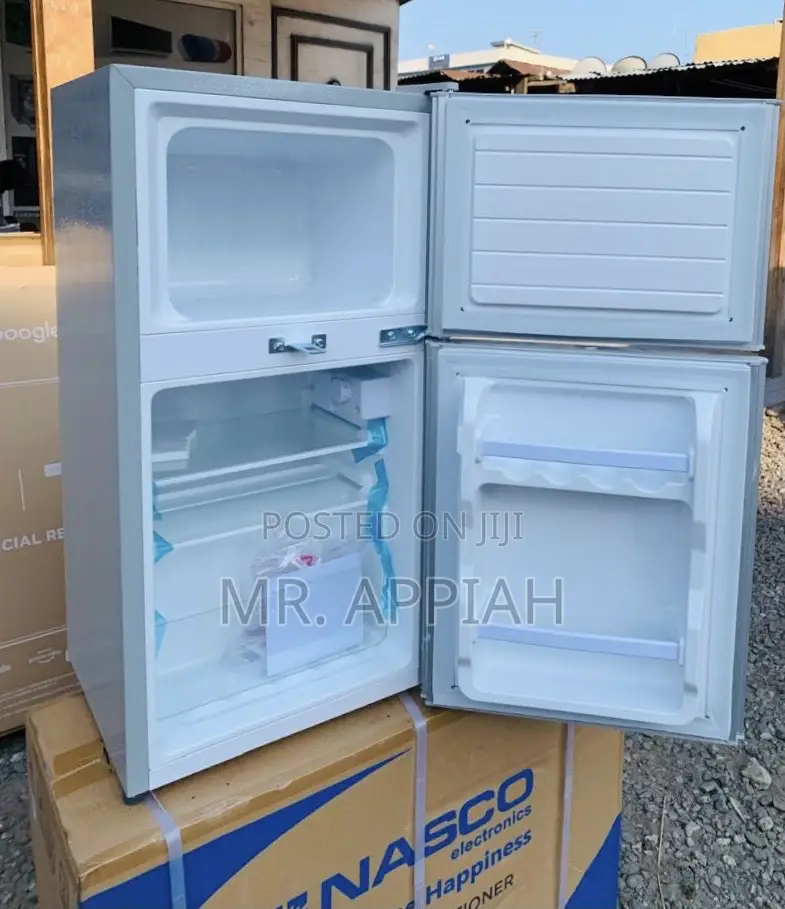 Order Authentic Nasco NASF2-120 Top Freezer Fridge(90L).