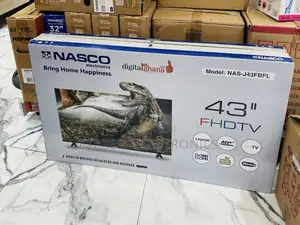 Available Now Nasco 43” Satellite  Digital Television