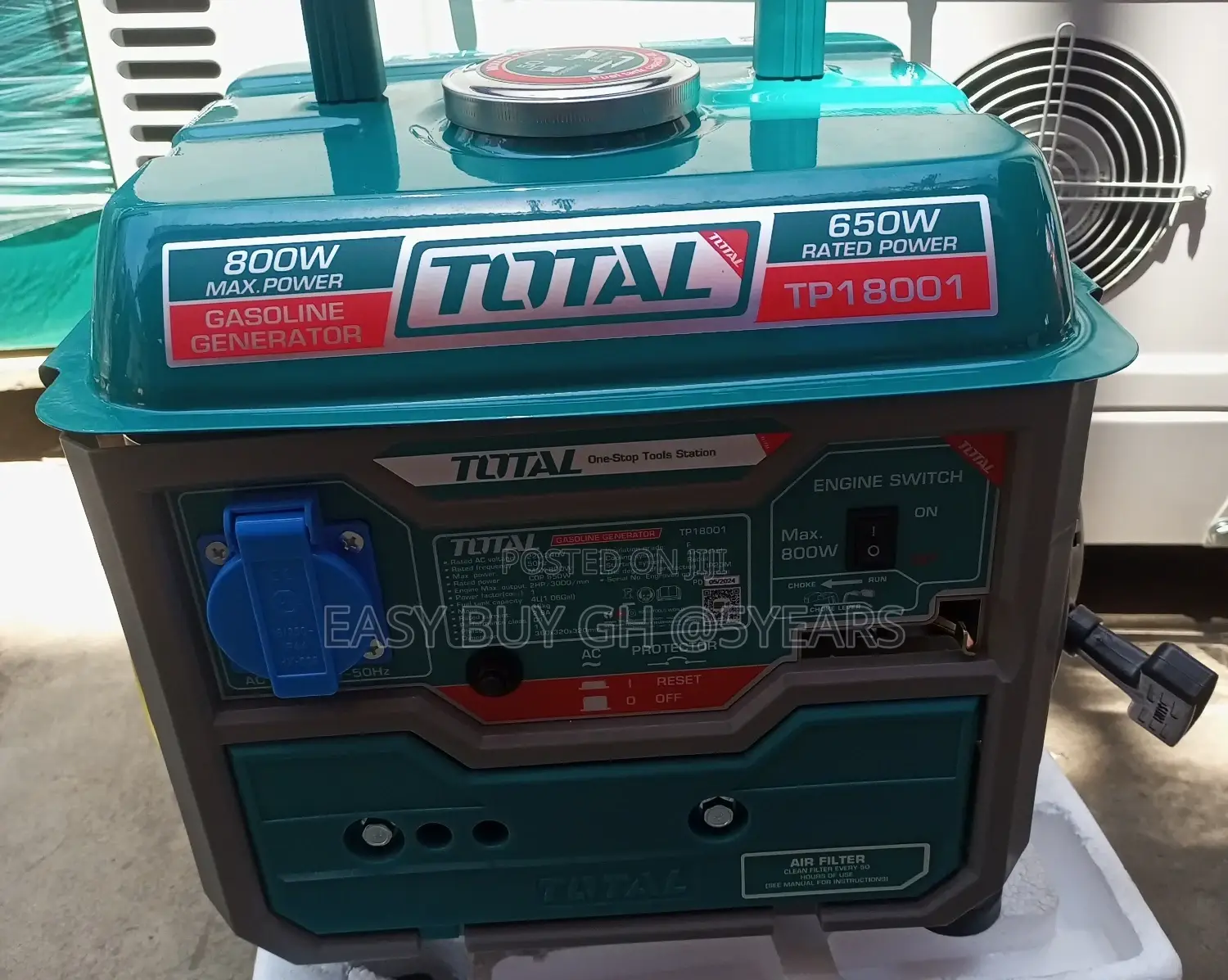 Gasoline 800watts Generator Total Made Petrol Generators.