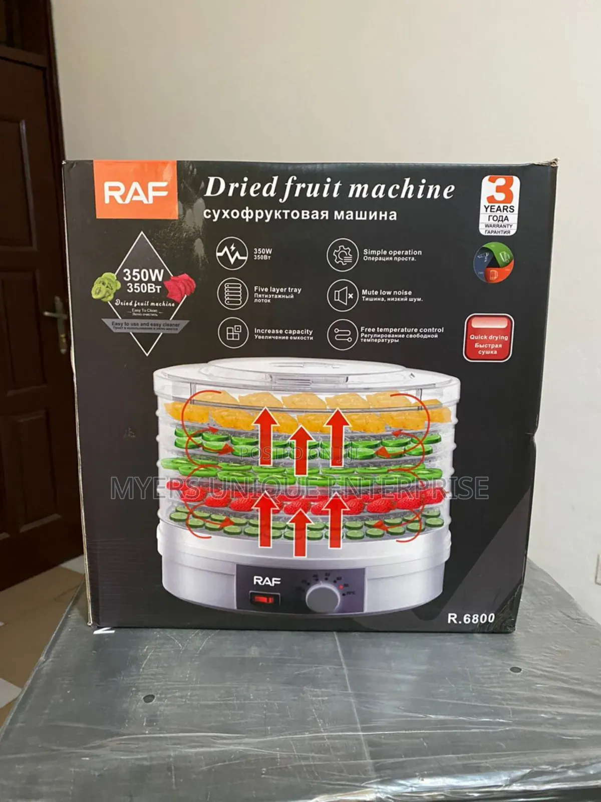 Authentic 5 Layers Food Dehydrater