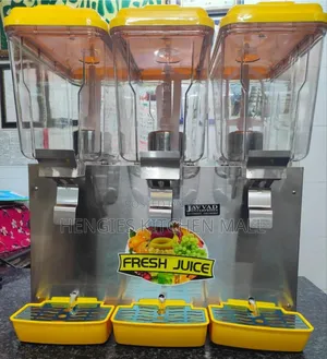 Electric Commercial Juice Dispenser 3 Tank Hot/Cold (18l*3)