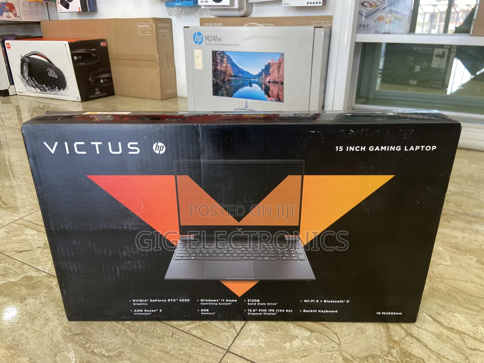 New Laptop HP Victus 15 8GB AMD Ryzen 5 SSD 512GB