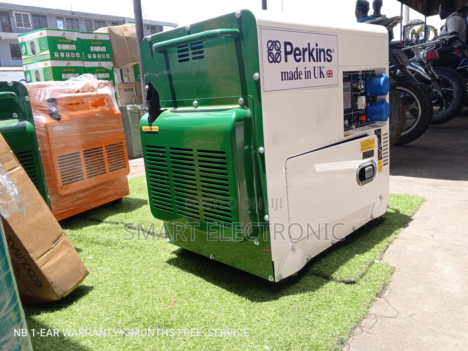 Desirable Perkins Generator 15kw 35HP 16500W Auto Generator