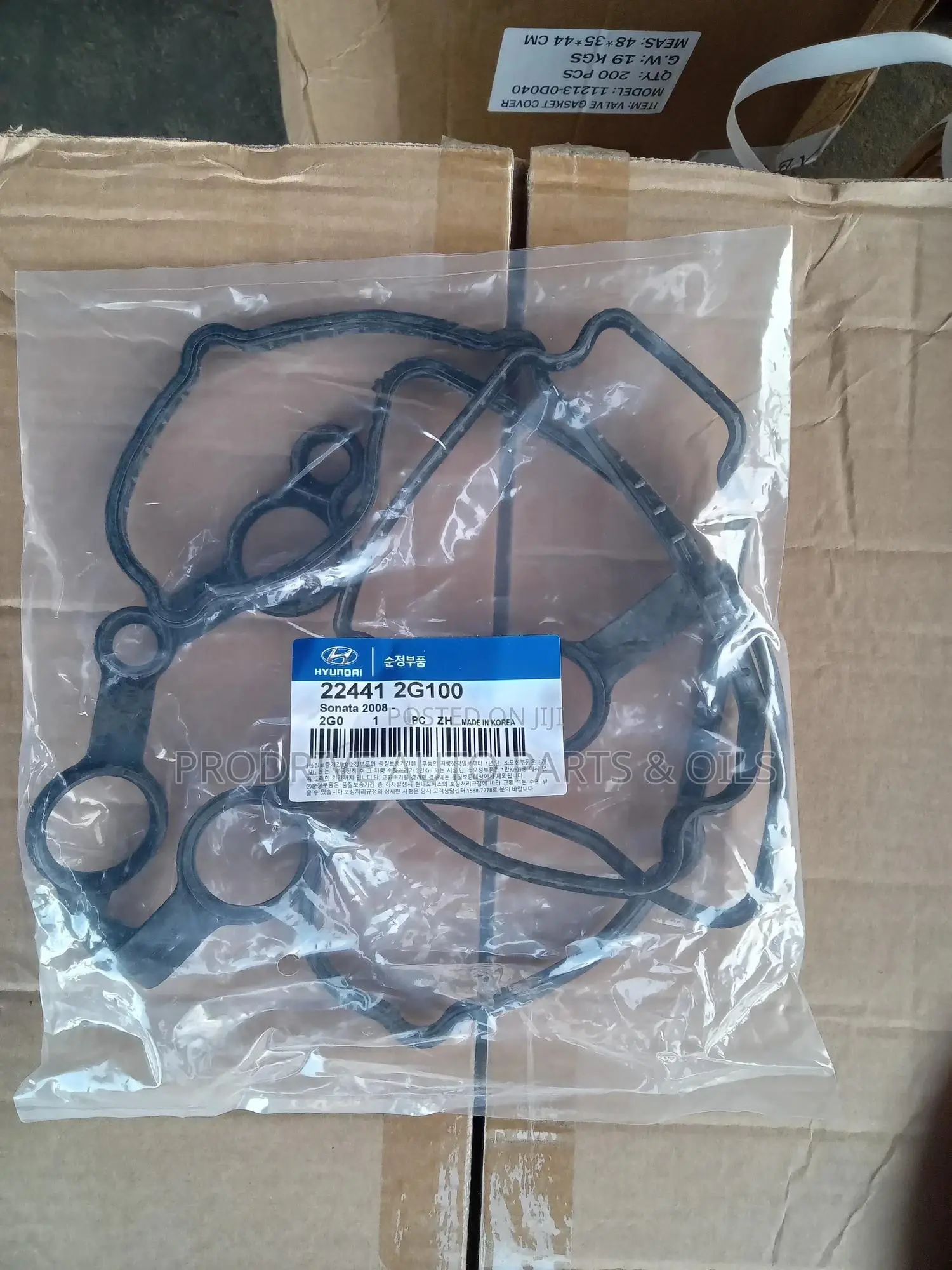 Sonata 2008 Valve Cover Gasket 22441- 2G100