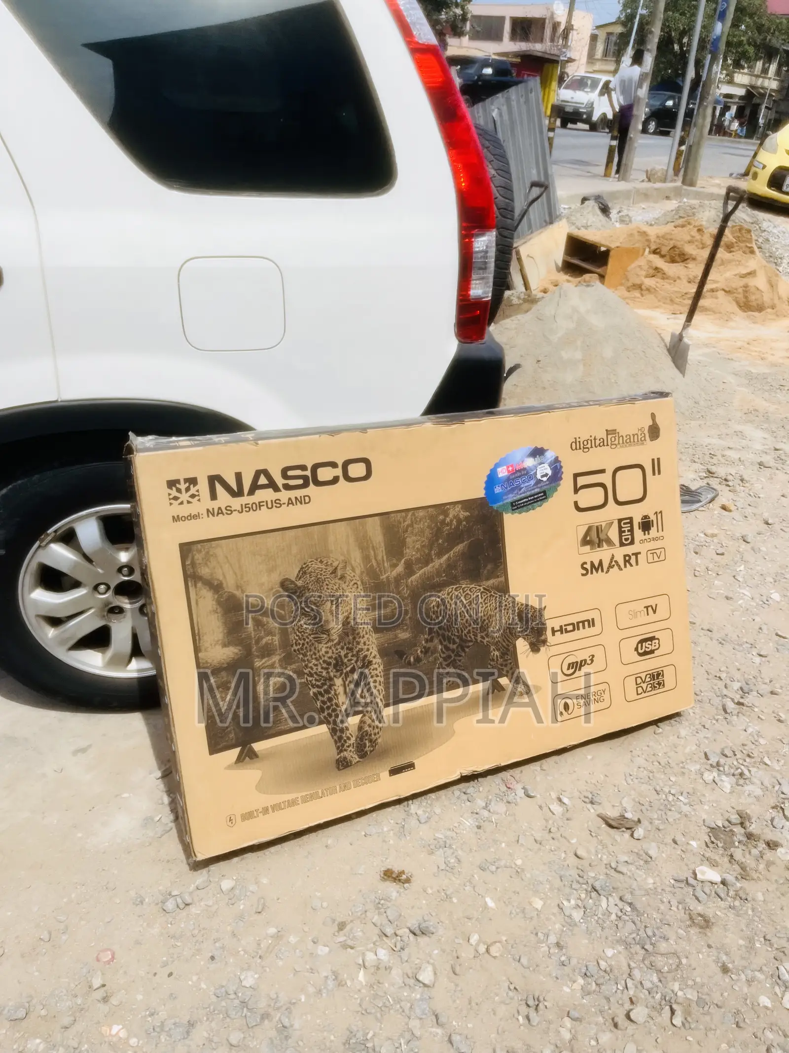 Order Classic Nasco 50 Inch Digital Satellite Television.