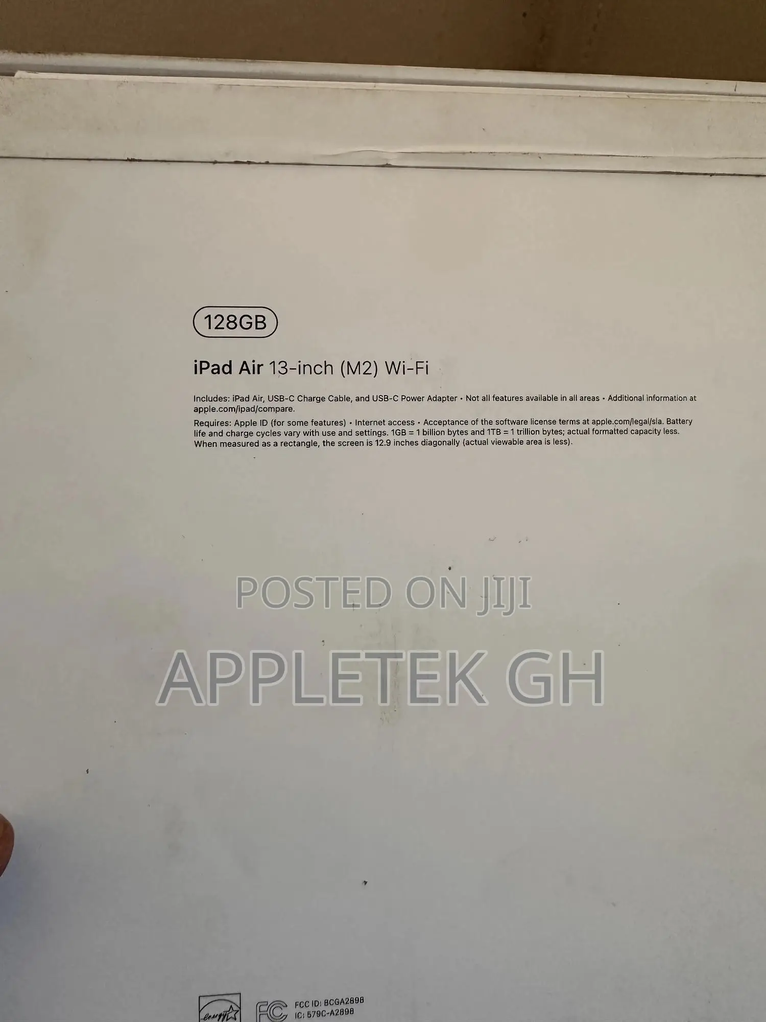 New Apple iPad Air 128 GB Silver