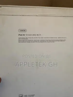 New Apple iPad Air 128 GB Silver