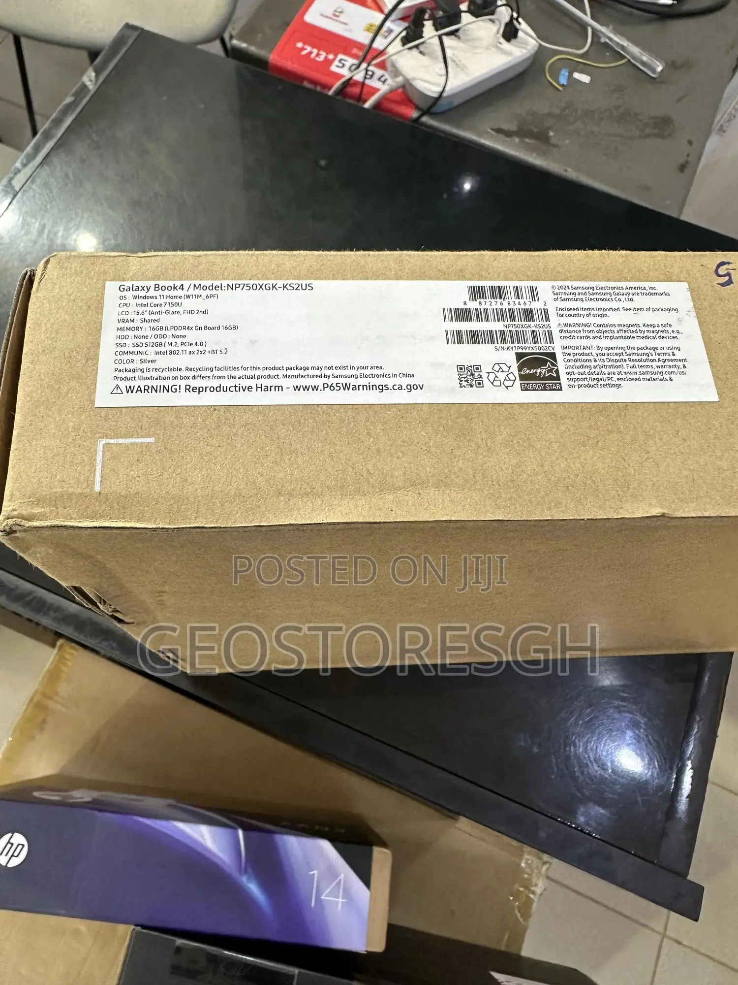 New Laptop Samsung 16GB Intel Core Ultra 7 SSD 512GB