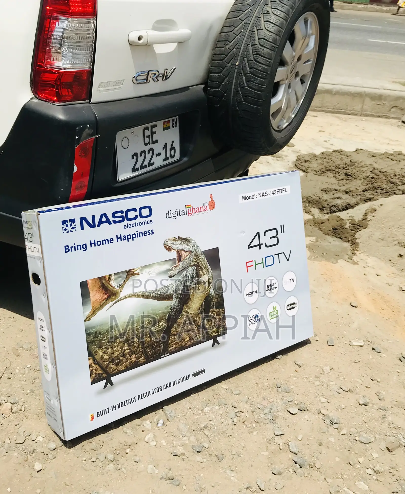 Order Durable Nasco 43”Full HD Digital Satellite Television