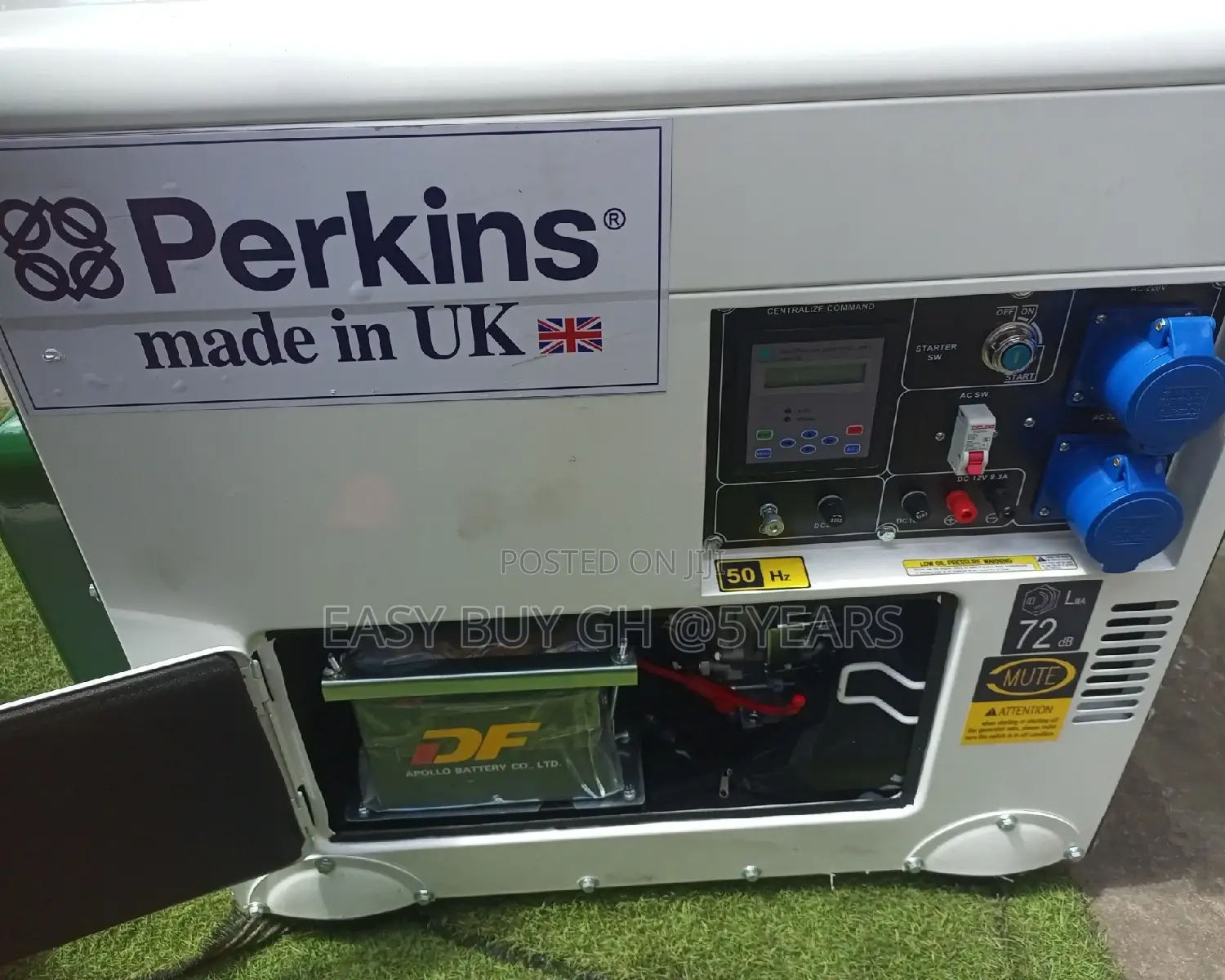 Available Perkins Diesel Generator UK Made Keystart Generato