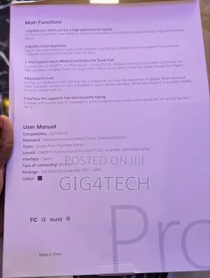 Microsoft Surface Pro 8/9/X Signature Smart Keyboard