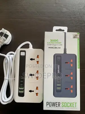 Digital Power Extension Board With Type C Port And USB Port