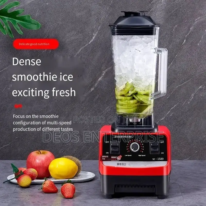 6 Blades 2 in 1 Silver Crest Blender