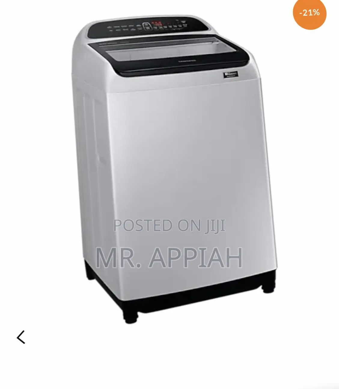 Order Authentic Samsung 11kg Top Load Washing Machine.