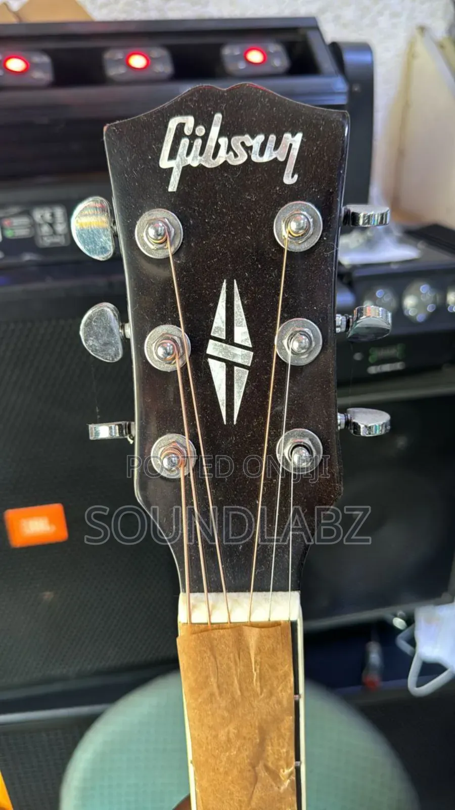 Gibson Semi-Acoustic Black Guitar