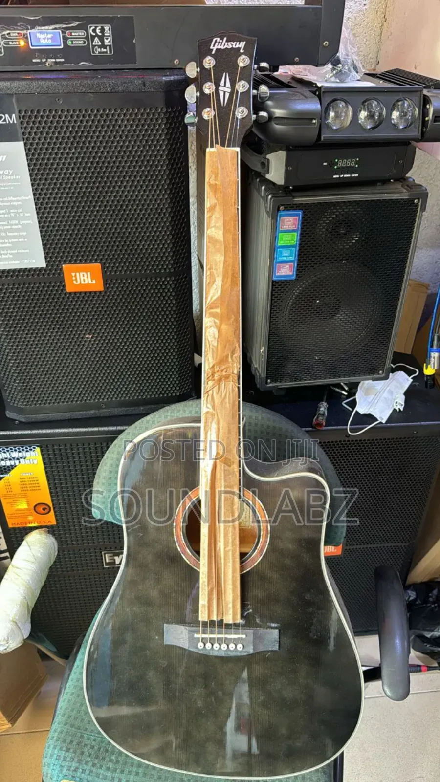 Gibson Semi-Acoustic Black Guitar