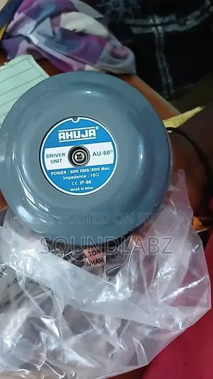 Ahuja Trumpet Horns And 90watt Magnet (Pair)