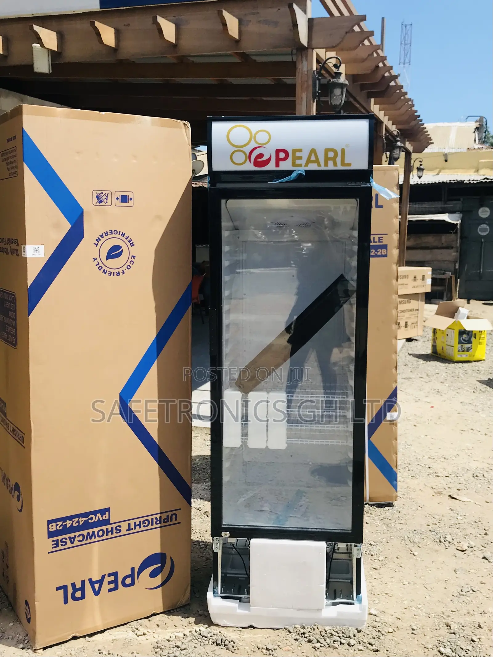 Order Glass Display Pearl PVC-424 400 Liter Fridge