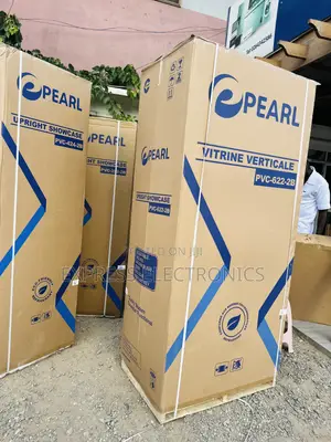 Brand New Double Door Fridge Pearl PVC-622 500l