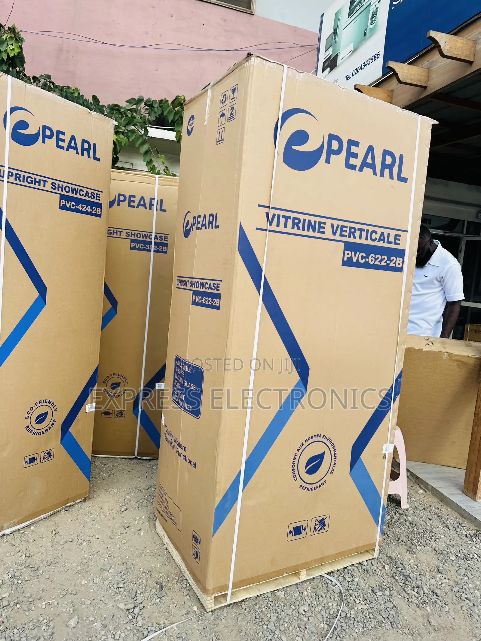 Better Deal on Pearl Display Fridge PVC-622 500L