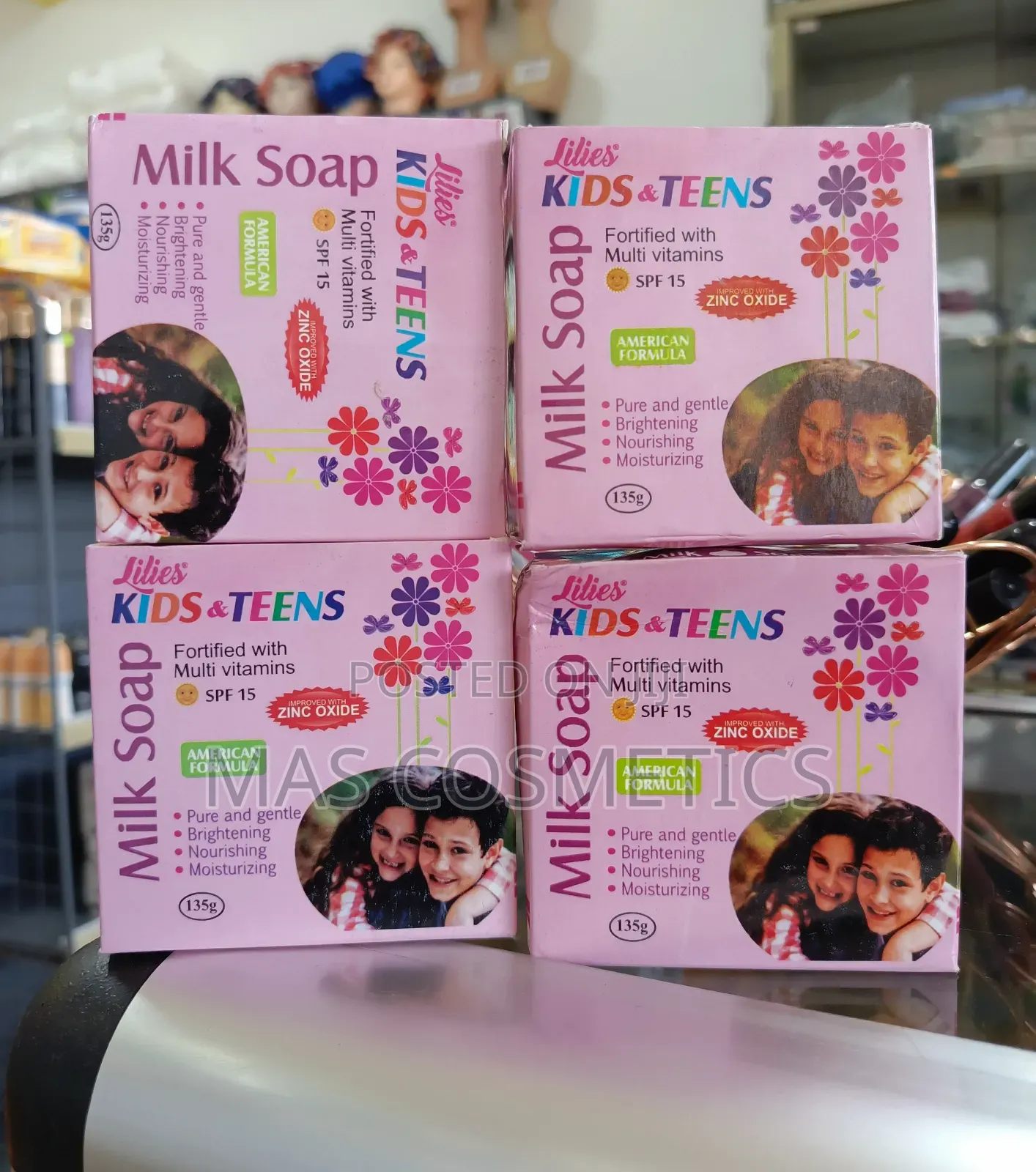 Lilies Kids and Teens Milk Soap