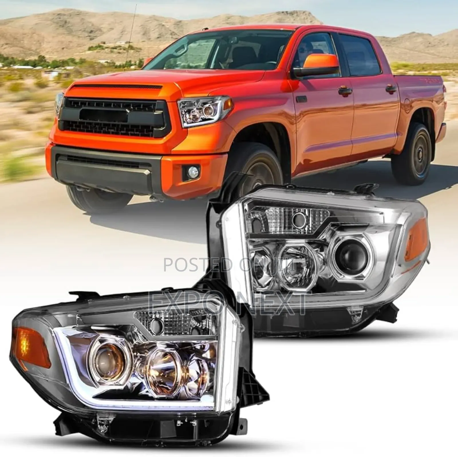 Tundra Head Lights Led/ Spec 2015-2020